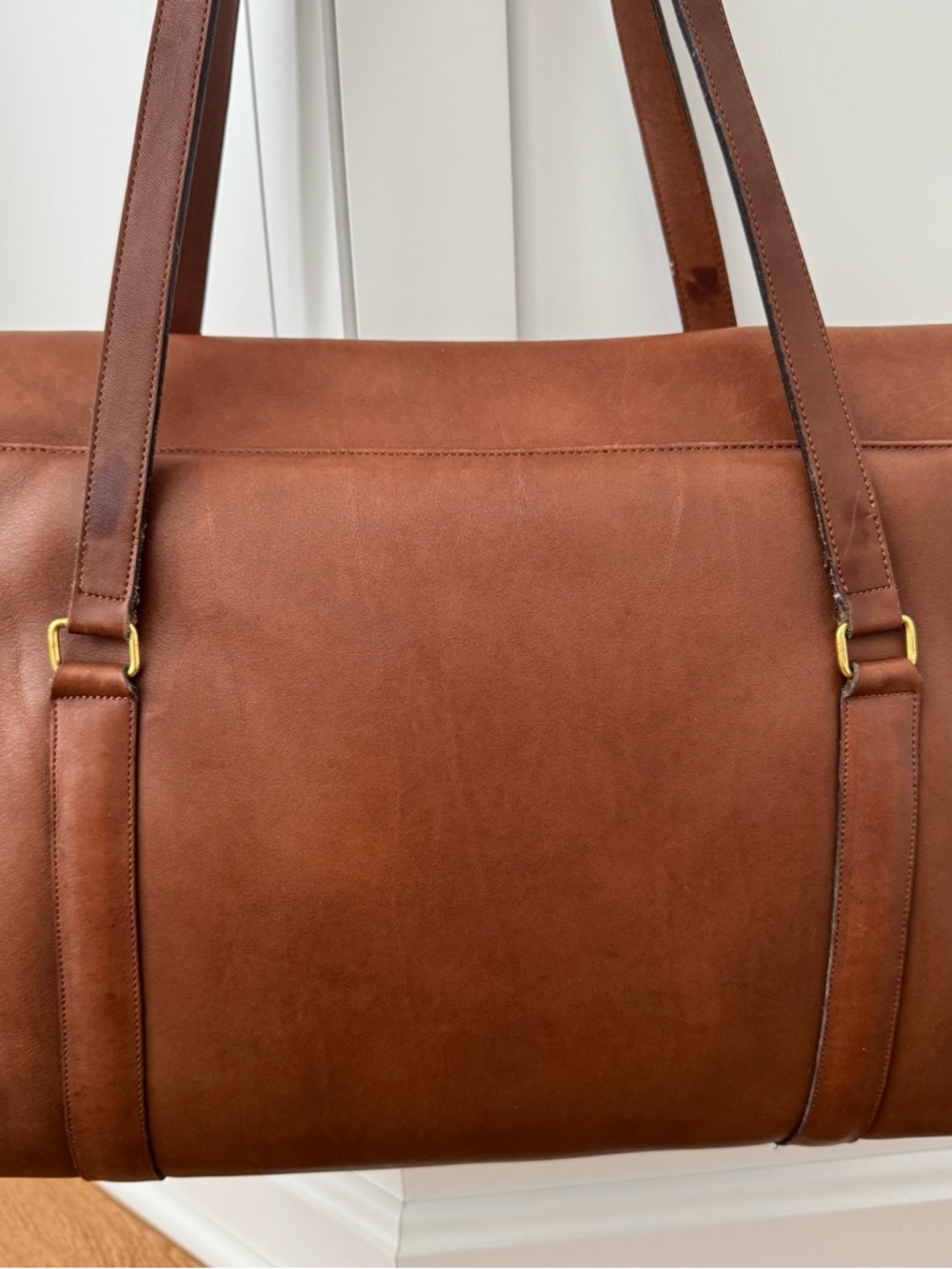 Vintage Coach Envelope Portfolio 5190 NYC Leather Shoulder Bag, Tote or Laptop - Picture 7 of 14